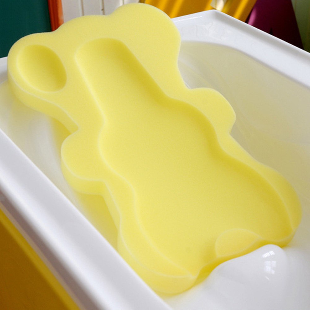 Baby Bath Sponge Mat Non-slip Sponge Mat Cute Cartoon Bath Mat Mom Must For Baby Care - Image 5
