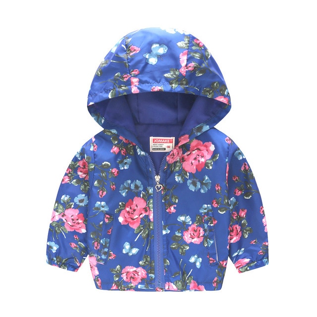 Children Hooded Windbreaker Toddler Baby Coat Infant Waterproof Hoodies For Girls - Image 8