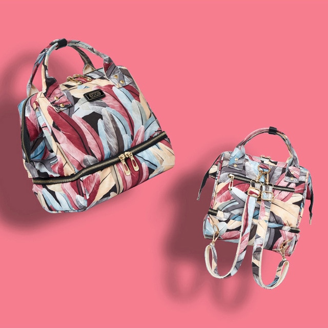 Fashion Mummy Maternity Diaper Bag Brand Large Capacity Baby Bag For Mom Thermal Insulation Travel Backpack For Baby Care - Image 8