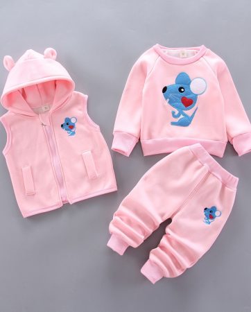 Fashion Baby Boys Clothes Autumn Winter Warm Baby Girl Clothes Kids Sport Suit Outfits Newborn Baby Clothes Infant Clothing Sets