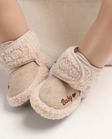 Baby Winter Warm First Walkers Cotton Baby Shoes Cute Infant Baby boys girls shoes soft sole indoor shoes for 0-18M