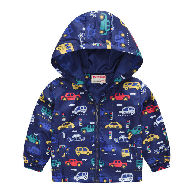 Children Hooded Windbreaker Toddler Baby Coat Infant Waterproof Hoodies For Girls - Image 19