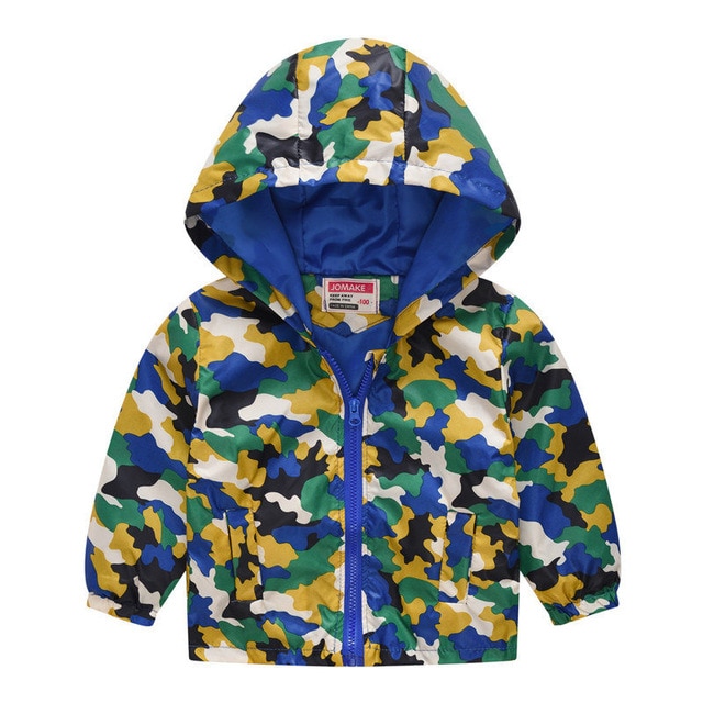Children Hooded Windbreaker Toddler Baby Coat Infant Waterproof Hoodies For Girls - Image 23