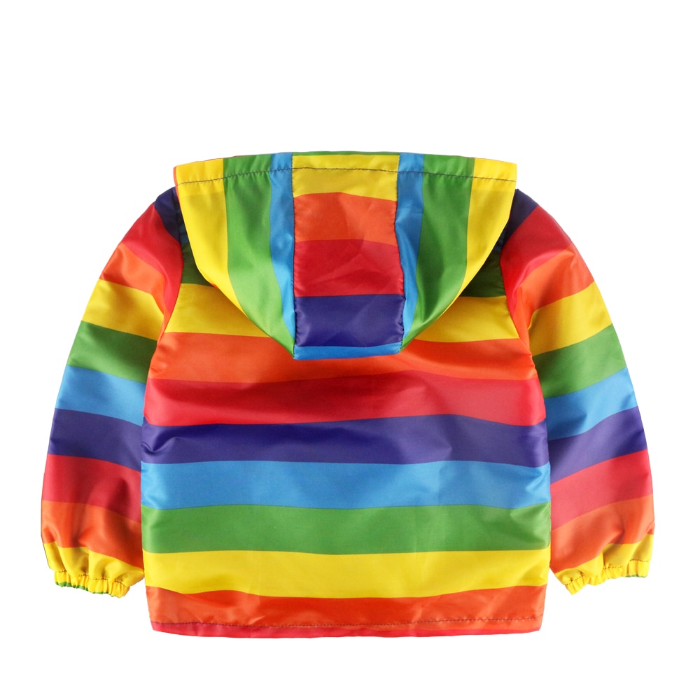 Children Hooded Windbreaker Toddler Baby Coat Infant Waterproof Hoodies For Girls - Image 2