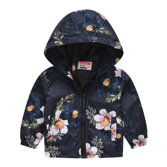 Children Hooded Windbreaker Toddler Baby Coat Infant Waterproof Hoodies For Girls - Image 24