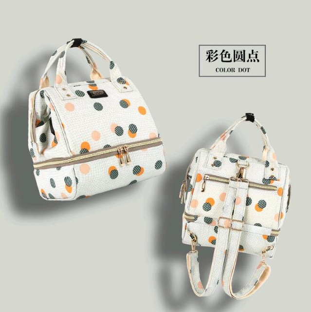 Fashion Mummy Maternity Diaper Bag Brand Large Capacity Baby Bag For Mom Thermal Insulation Travel Backpack For Baby Care - Image 12