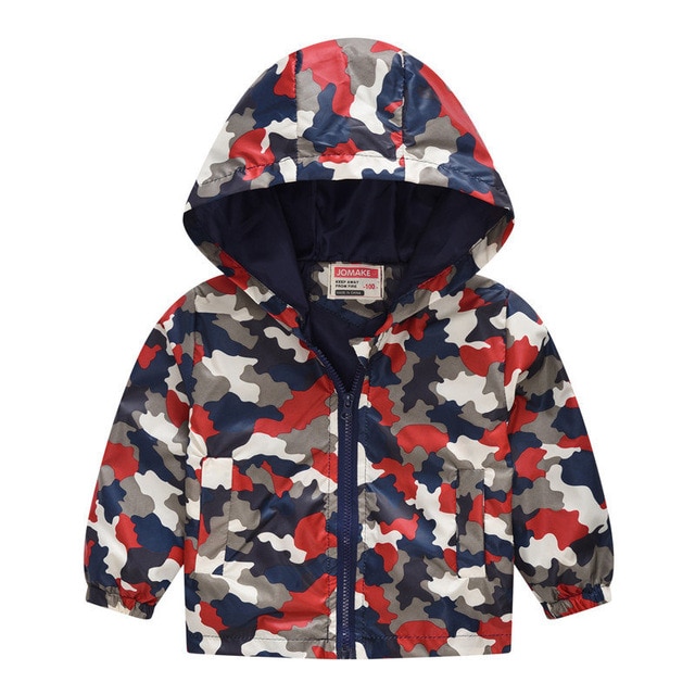 Children Hooded Windbreaker Toddler Baby Coat Infant Waterproof Hoodies For Girls - Image 22
