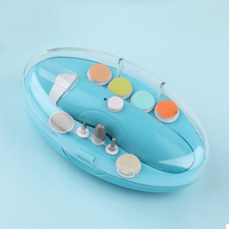 Electric Baby Nail Trimmer USB Charging Kids Infant Baby Cutter Nail Care Baby Trimmer Manicure Clipper Scissors - Image 7