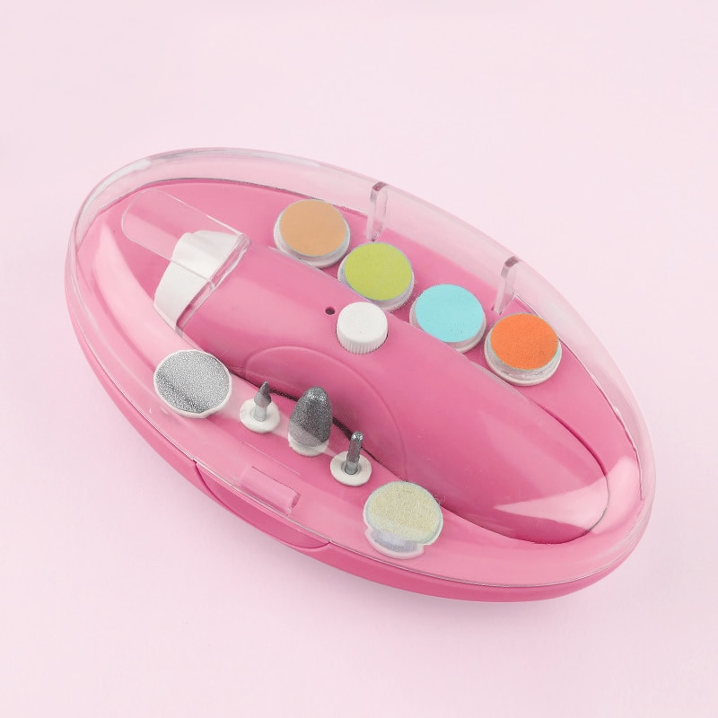Electric Baby Nail Trimmer USB Charging Kids Infant Baby Cutter Nail Care Baby Trimmer Manicure Clipper Scissors - Image 9