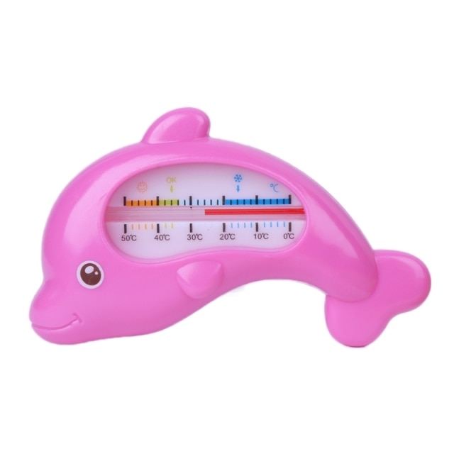 Water Thermometer Baby Bathing Dolphin Shape Temperature Infants Toddler Shower - Image 3