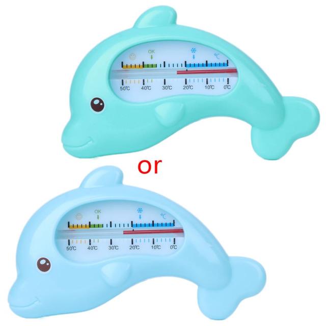 Water Thermometer Baby Bathing Dolphin Shape Temperature Infants Toddler Shower - Image 2
